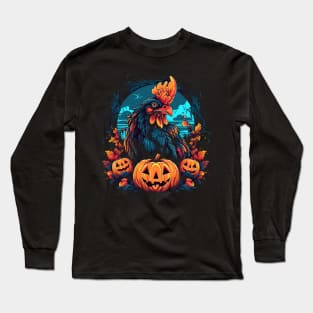 Chicken Halloween Long Sleeve T-Shirt